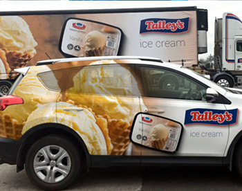 Talley’s Vehicle graphics
